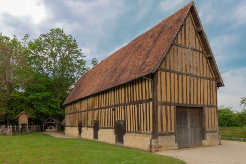 Château de Crèvecoeur, Fondation Schlumberger, à Crèvecoeur-en-Auge