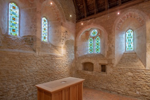 Château de Crèvecoeur, Fondation Schlumberger, à Crèvecoeur-en-Auge
