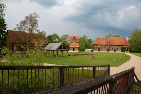 Château de Crèvecoeur, Fondation Schlumberger, à Crèvecoeur-en-Auge