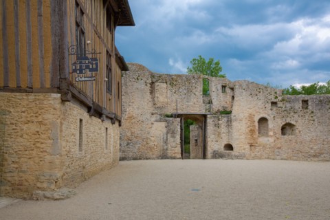 Crèvecoeur Castle, Schlumberger Foundation, in Crèvecoeur-en-Auge