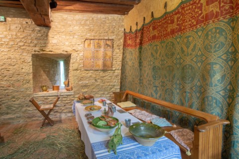 Château de Crèvecoeur, Fondation Schlumberger, à Crèvecoeur-en-Auge