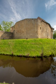 Château de Crèvecoeur, Fondation Schlumberger, à Crèvecoeur-en-Auge
