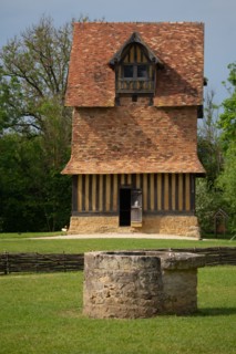 Château de Crèvecoeur, Fondation Schlumberger, à Crèvecoeur-en-Auge