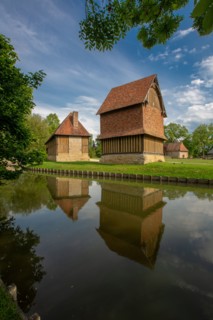 Château de Crèvecoeur, Fondation Schlumberger, à Crèvecoeur-en-Auge