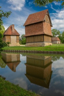 Château de Crèvecoeur, Fondation Schlumberger, à Crèvecoeur-en-Auge