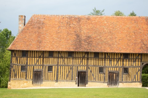 Château de Crèvecoeur, Fondation Schlumberger, à Crèvecoeur-en-Auge