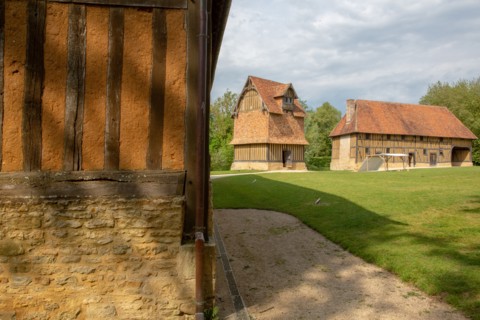 Château de Crèvecoeur, Fondation Schlumberger, à Crèvecoeur-en-Auge