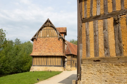 Crèvecoeur Castle, Schlumberger Foundation, in Crèvecoeur-en-Auge