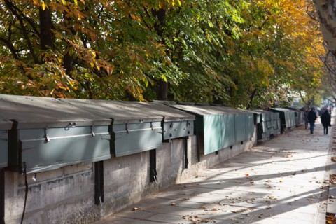 Paris, bouquinistes sur les quais