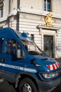 Paris, Gendarmerie vehicle