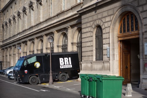 Paris, véhicule de la BRI