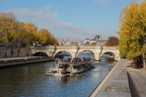 Paris, bateau mouche