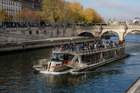Paris, bateau mouche