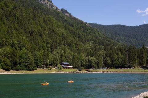 Montriond, Haute-Savoie, cascade d'Ardent