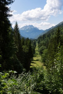 Montriond, Haute-Savoie, cascade d'Ardent