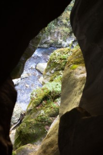 La Vernaz, Haute-Savoie, site des grottes du Pont du Diable