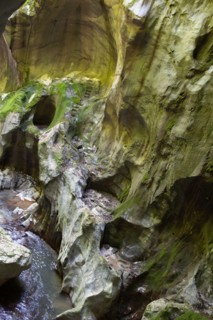 La Vernaz, Haute-Savoie, site des grottes du Pont du Diable