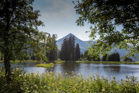 Morzine, Haute-Savoie, site of the Lac des Mines d'Or, the Rouleau de Bostan