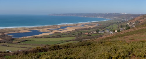 La Hague, Anse de Vauville (Manche)