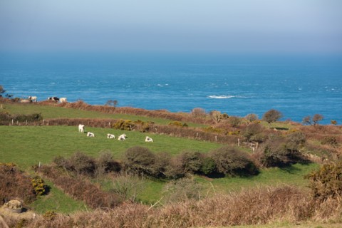 La Hague, baie de Calgrain (Manche)