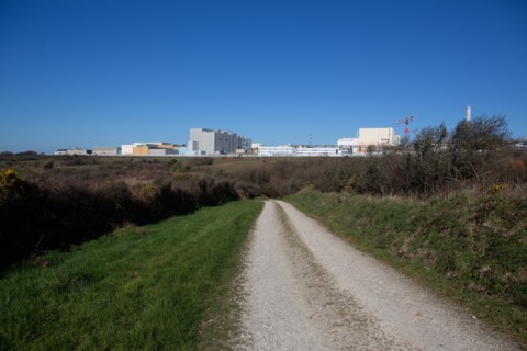 La Hague, Beaumont-Hague (Manche), La Hague nuclear station (Cogema), reprocessing of nuclear waste