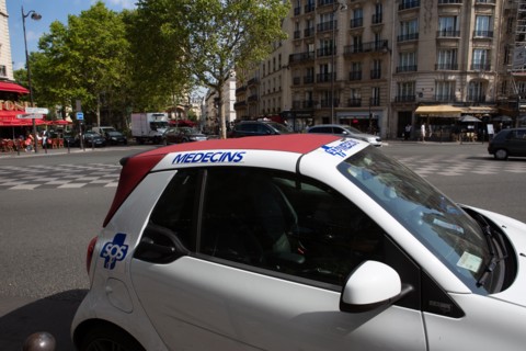 Paris, voiture SOS Médecins