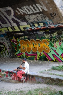 Paris, Petite Ceinture en la gare du Poinçon et la rue Didot