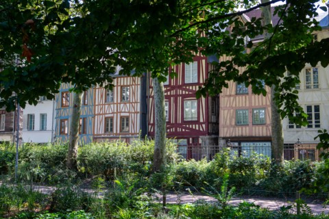 Rouen (Seine Maritime), rue des Faulx
