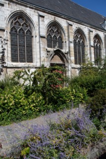 Rouen (Seine Maritime), facades of the Eglise Saint Vivien (church)