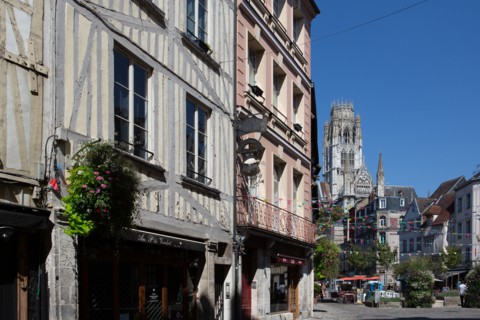 Rouen (Seine Maritime), place du Lieutenant Aubert