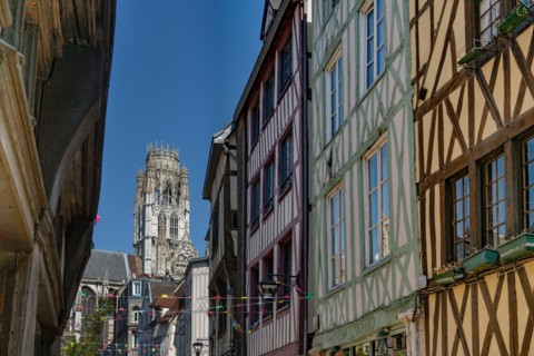 Rouen (Seine Maritime), rue Damiette