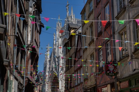 Rouen (Seine Maritime), église Saint-Maclou (church)