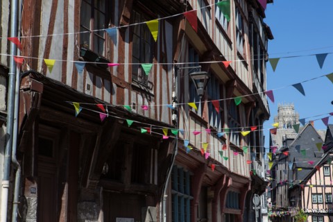 Rouen (Seine Maritime), rue Malpalu