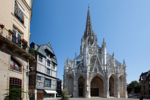 Rouen (Seine Maritime), église Saint-Maclou