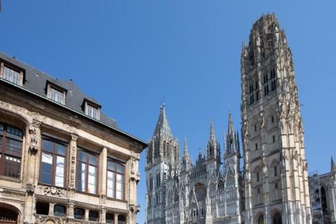 Rouen (Seine Maritime), cathédrale Notre-Dame