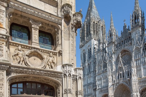 Rouen (Seine Maritime), cathédrale Notre-Dame