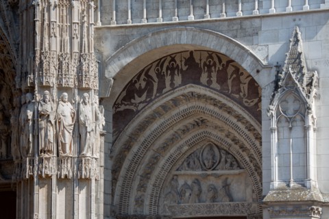 Rouen (Seine Maritime), cathédrale Notre-Dame