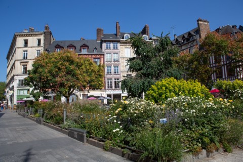 Rouen (Seine Maritime), place de la Pucelle