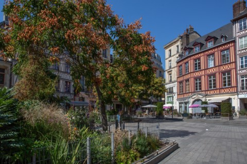 Rouen (Seine Maritime), place de la Pucelle