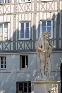 Rouen (Seine Maritime), place Henri IV