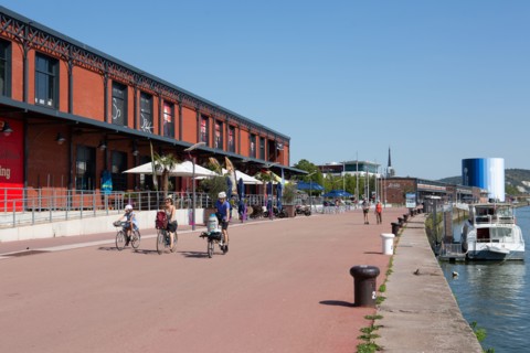 Rouen (Seine Maritime), the Docks