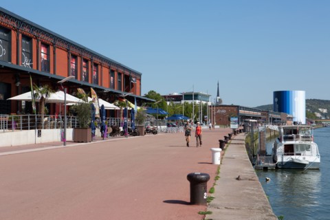 Rouen (Seine Maritime), the Docks