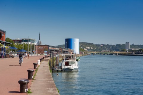 Rouen (Seine Maritime), the Docks