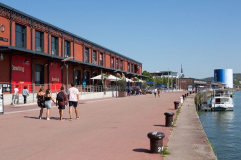 Rouen (Seine Maritime), the Docks