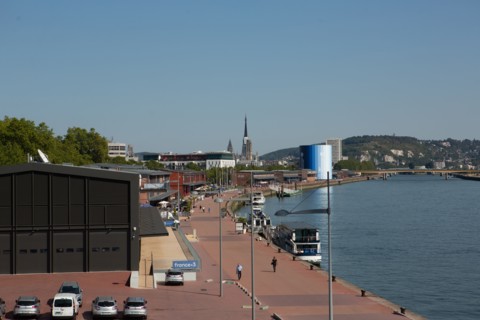 Rouen (Seine Maritime), the Docks