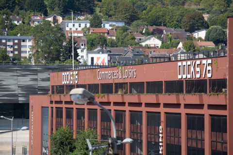 Rouen (Seine Maritime), the Docks