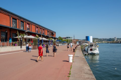 Rouen (Seine Maritime), the Docks