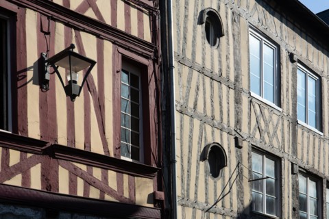 Rouen (Seine Maritime), rue du Gros Horloge