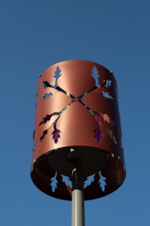 Rouen (Seine Maritime), nouveau lampadaire 2019