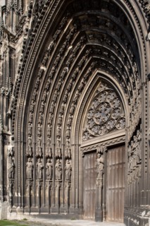 Rouen (Seine Maritime), église abbatiale Saint-Ouen